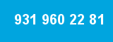 931 960 22 81